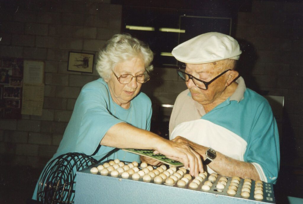 Naivelters remember Izzie Fine’s trademark phrase ending a game, “This Bingo is correct!”