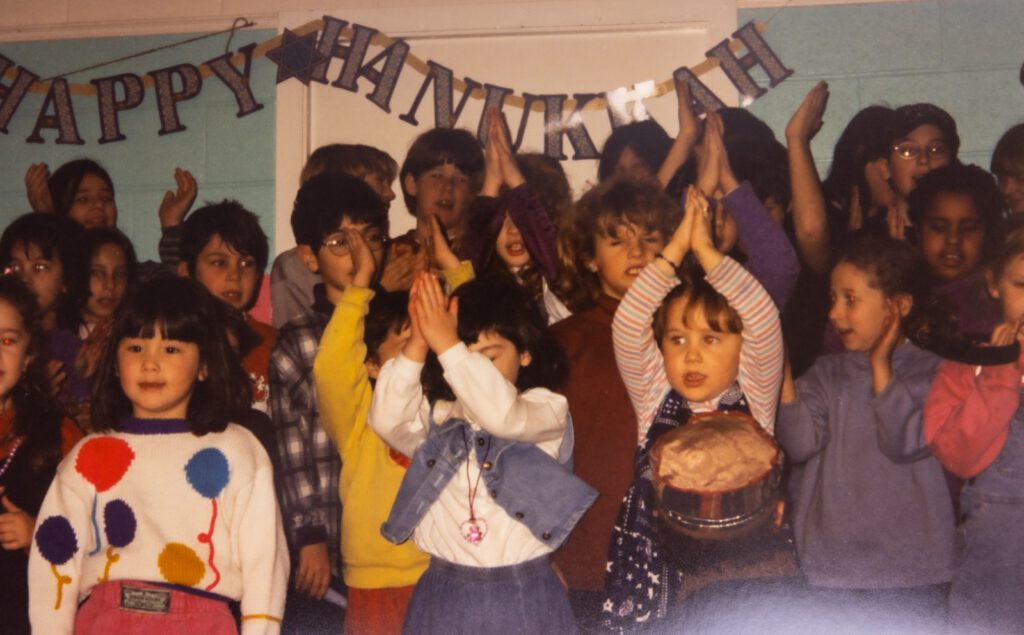 Purim and Hanukkah celebrations, 1980s