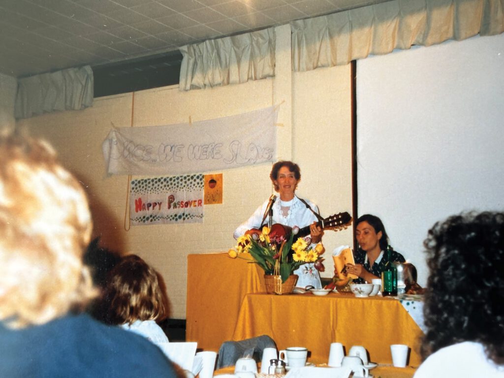 UJPO’s annual Third Seyder, 1986