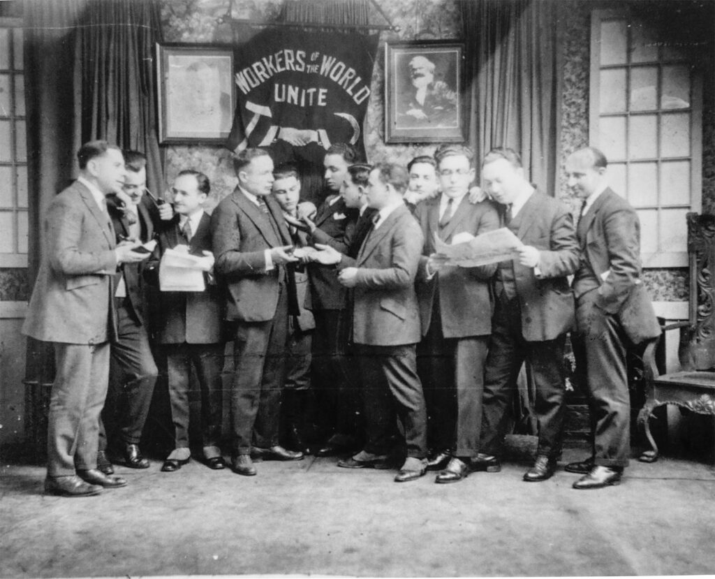 “Workers of the World Unite”, Labour League gathering