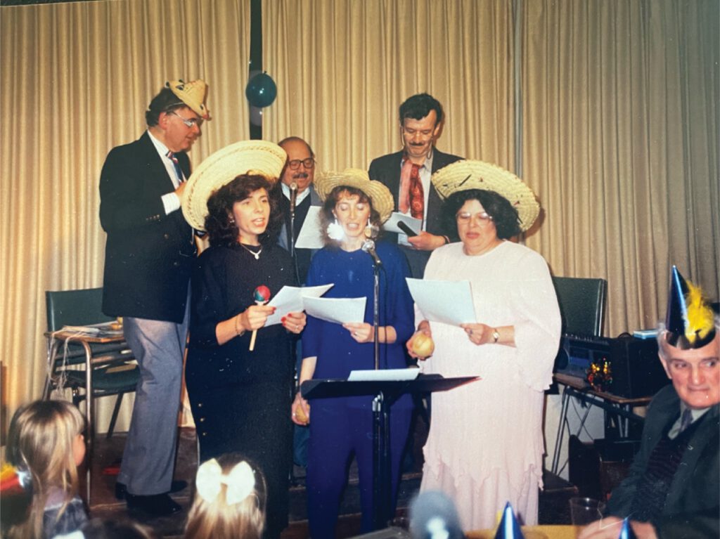 New Year’s Eve Cabaret 1990s produced by David Abramowitz (top right)