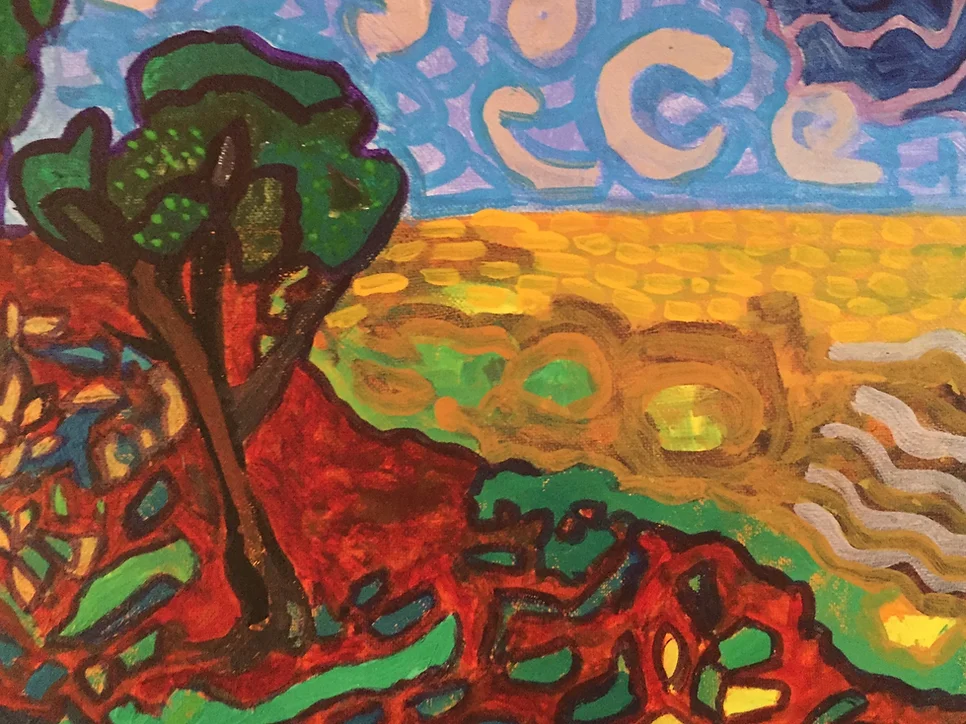 Painting by Robin Vogl